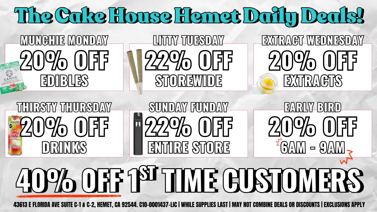 The Cake House - Hemet TCH Hemet Daily Deals!