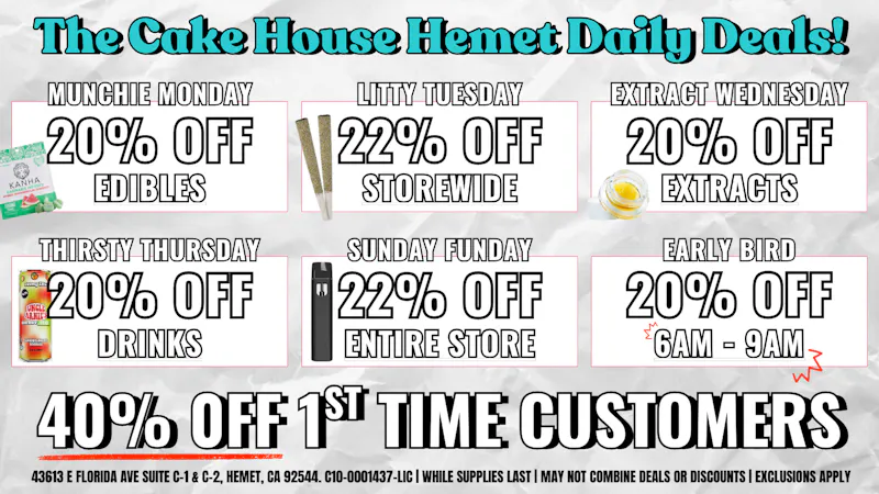 The Cake House - Hemet TCH Hemet Daily Deals!