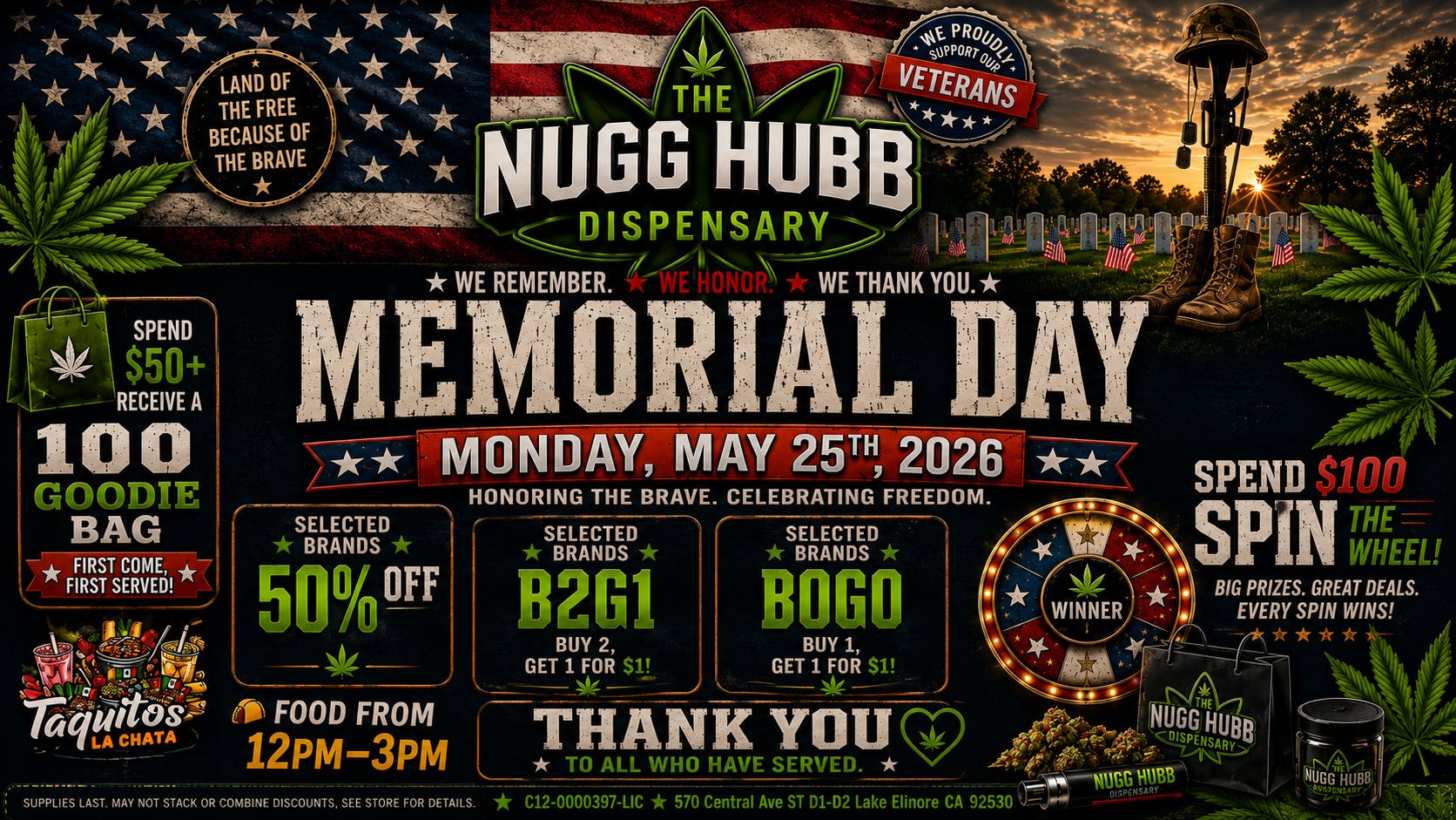 The Nugg Hubb The Nugg Hubb Memorial day weekend deals!