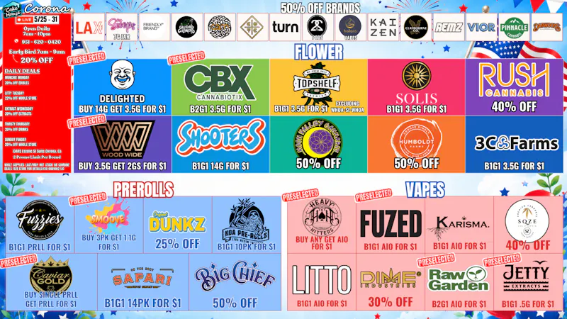 The Cake House - Corona TCH Corona Weekly Deals!