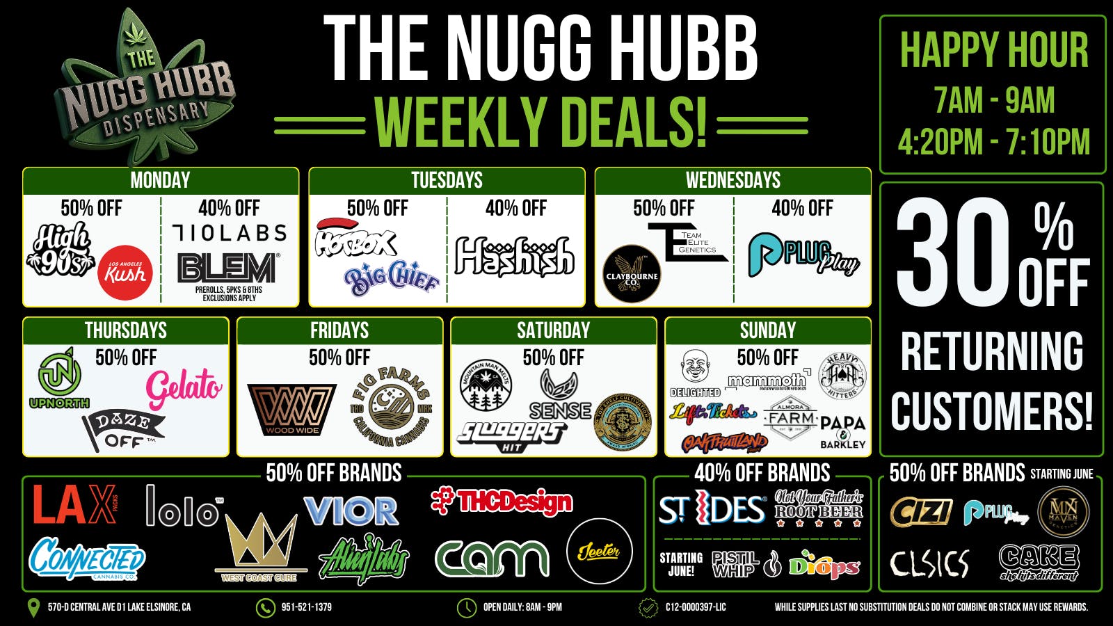 The Nugg Hubb The Nugg Hubb Weekly Deals!