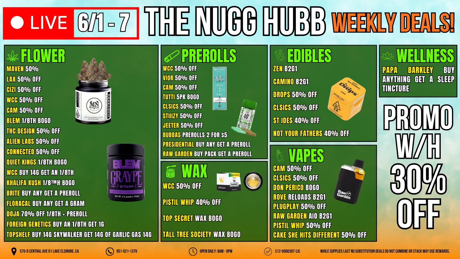 The Nugg Hubb The Nugg Hubb Weekly Deals!