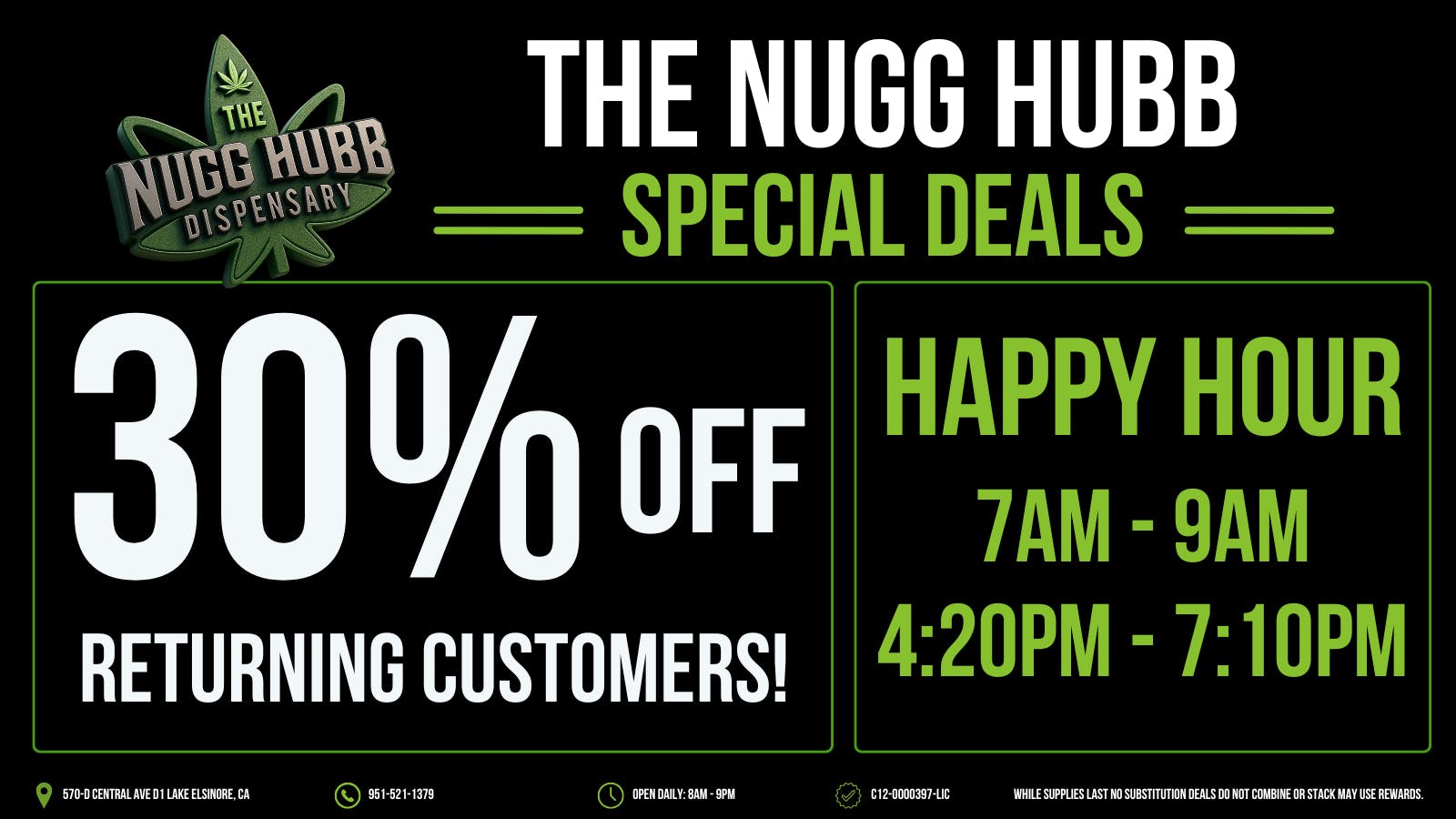The Nugg Hubb The Nugg Hubb Returning Customers Deal!