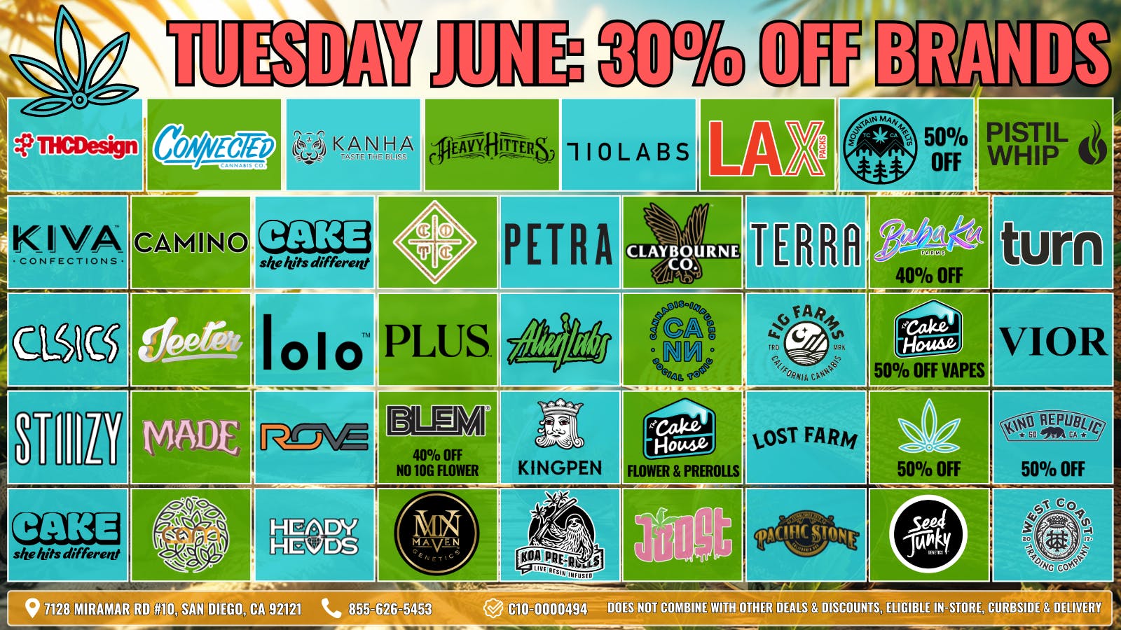 Mankind Dispensary TUESDAY - 30% OFF SELECT BRANDS!