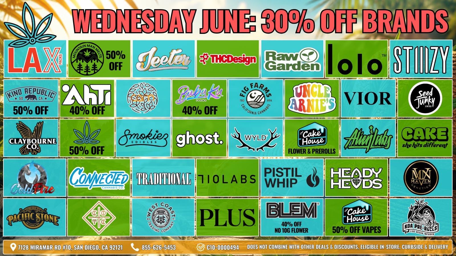 Mankind Delivery WEDNESDAY - 30% OFF SELECT BRANDS!