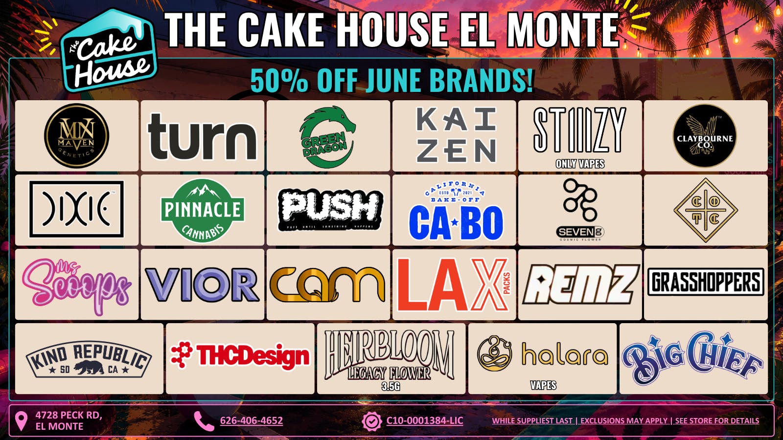 The Cake House - El Monte *NOW OPEN* TCH El Monte June Deals!