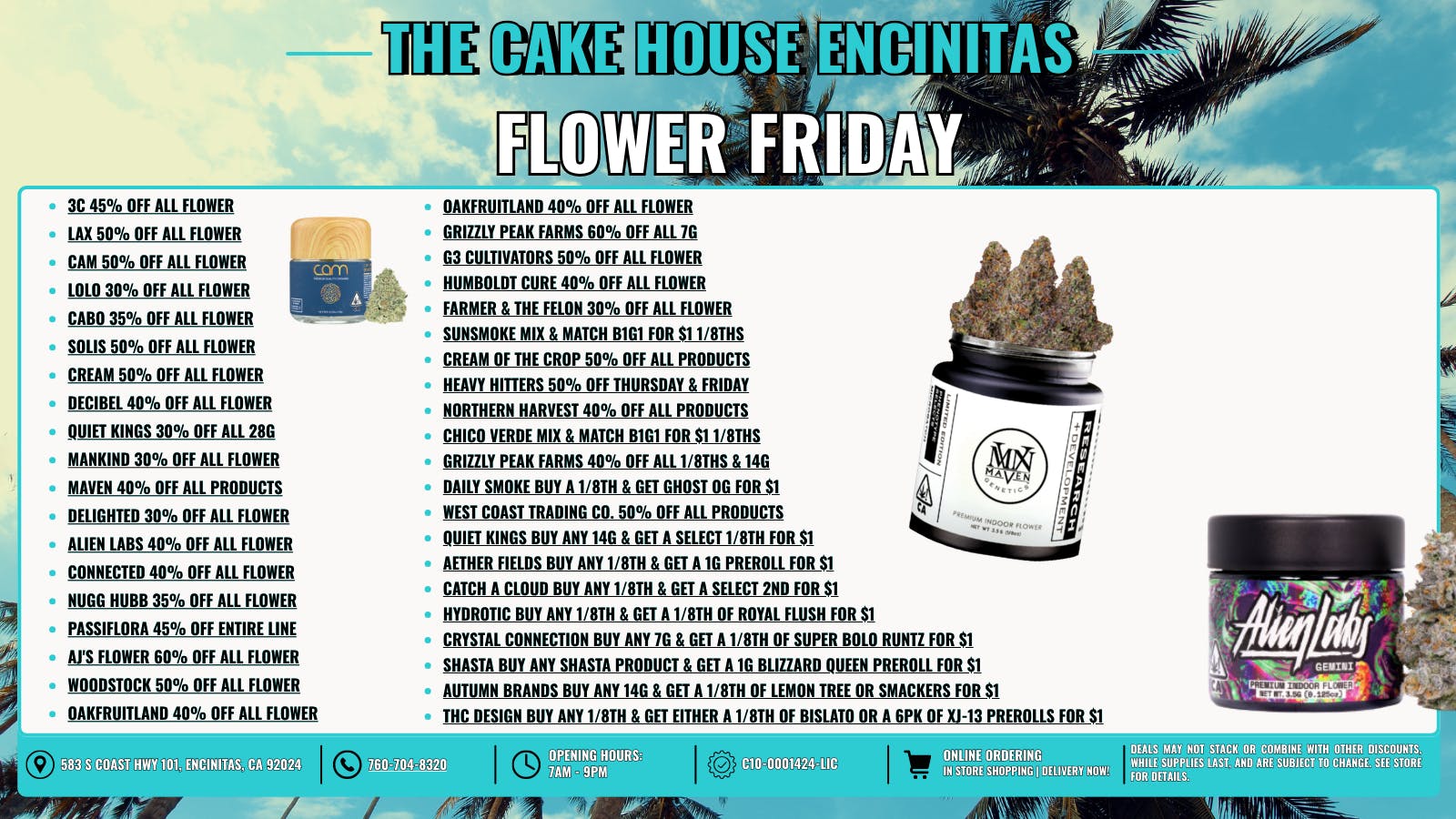 The Cake House - Encinitas Friday Exclusive Deals + 40% OFF FTP