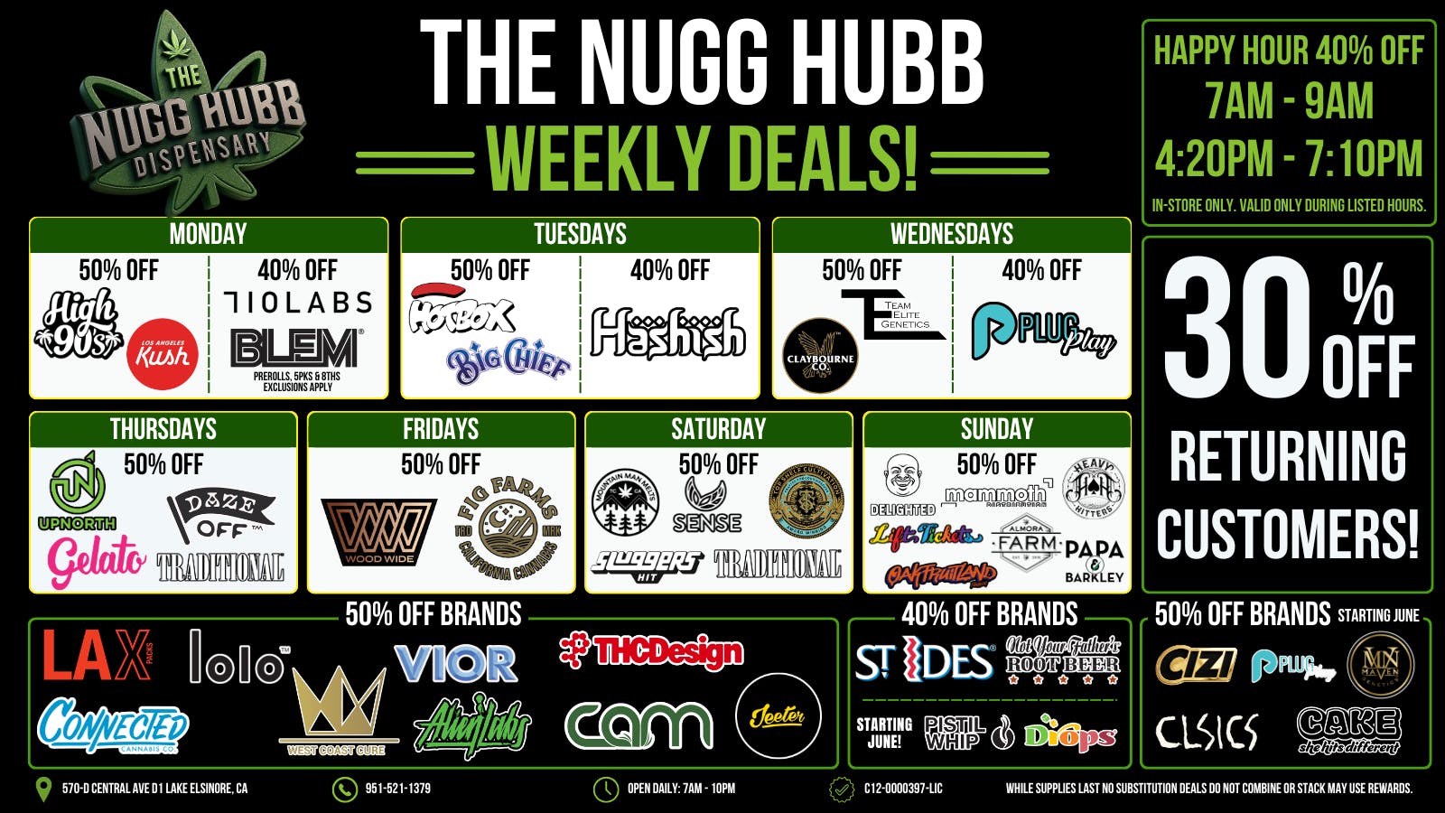 The Nugg Hubb The Nugg Hubb Weekly Deals!