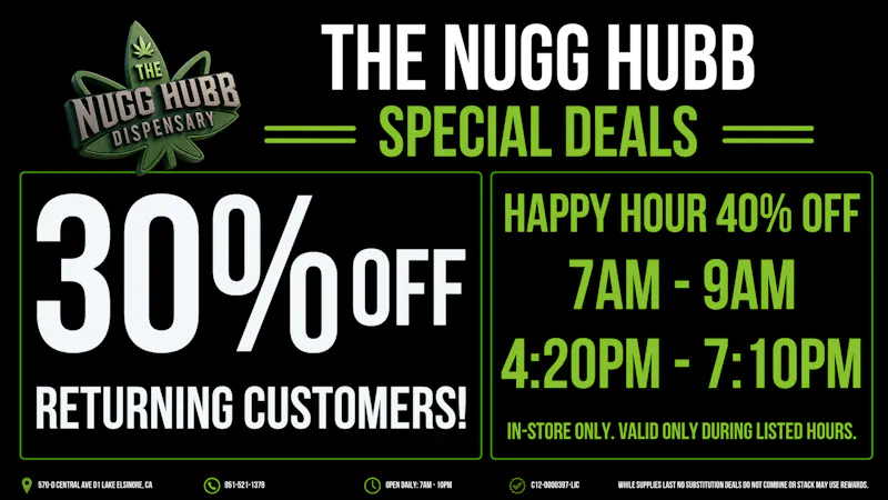 The Nugg Hubb The Nugg Hubb Returning Customers Deal!