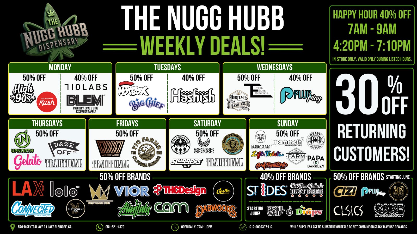 The Nugg Hubb The Nugg Hubb Weekly Deals!