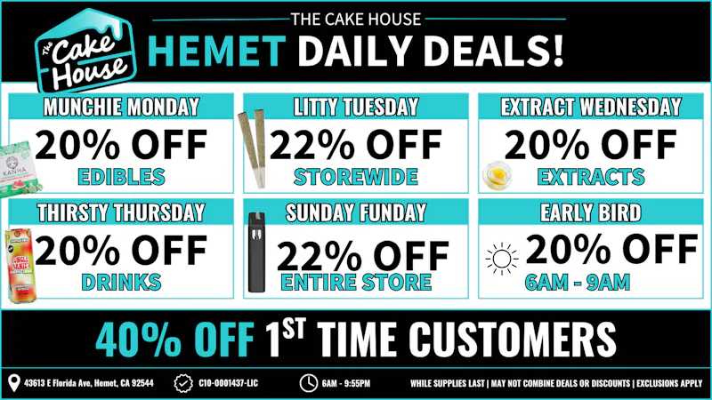 Goldn Bloom TCH Hemet Daily Deals!