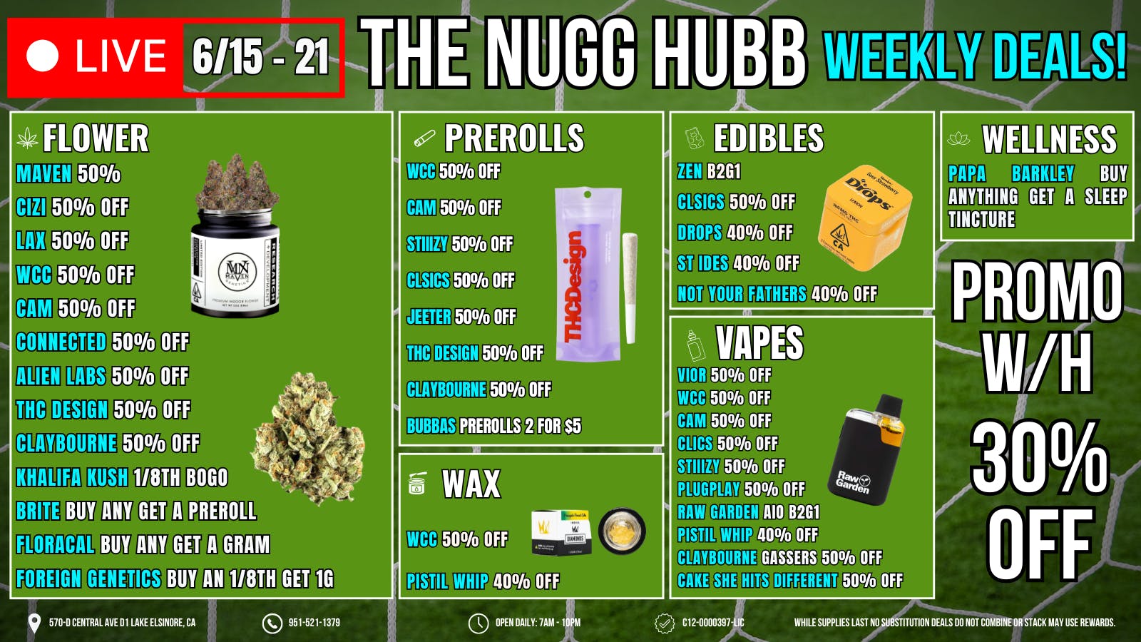 The Nugg Hubb The Nugg Hubb Weekly Deals!