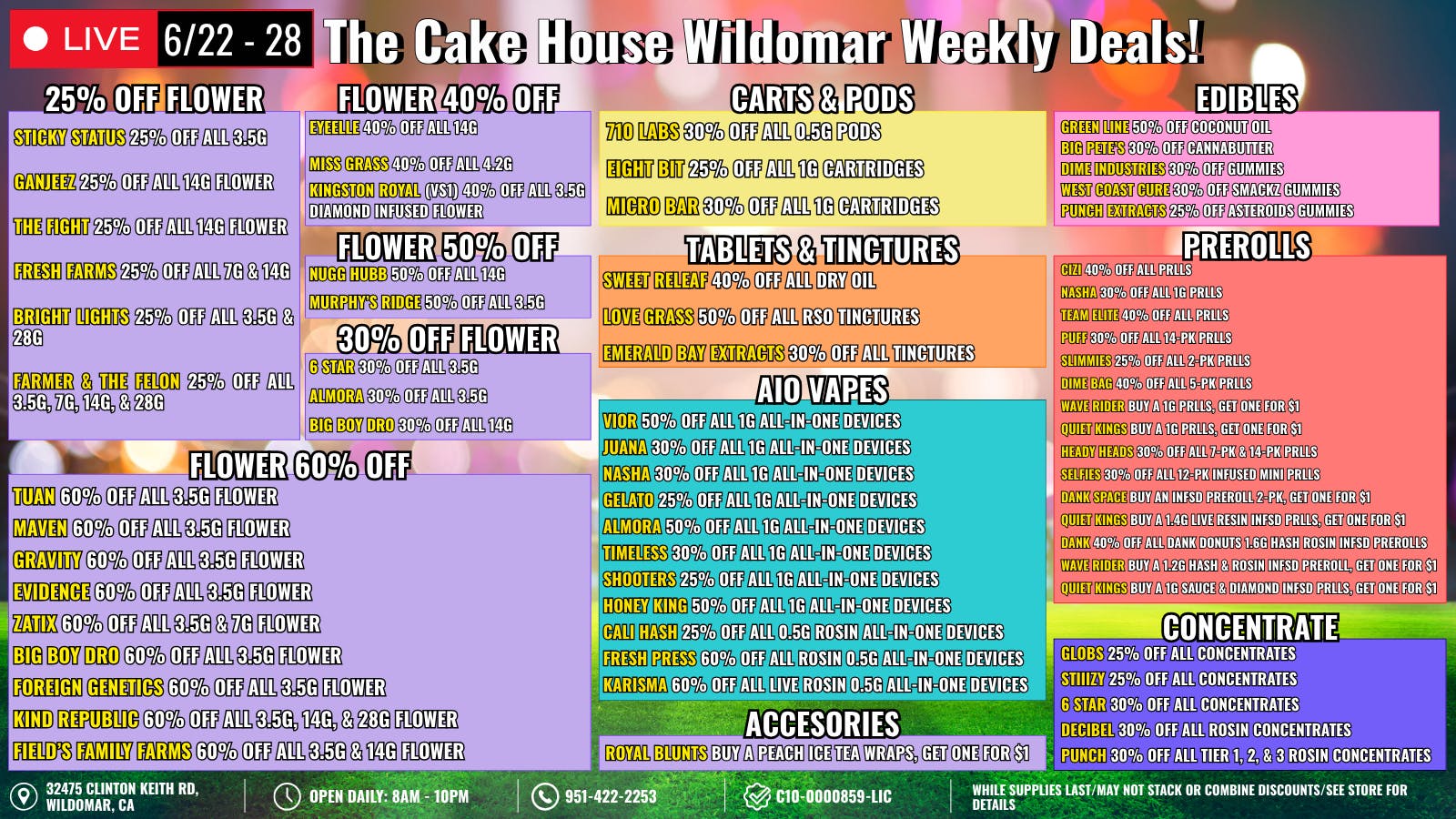 The Cake House - Wildomar TCH Wildomar Extra deals!