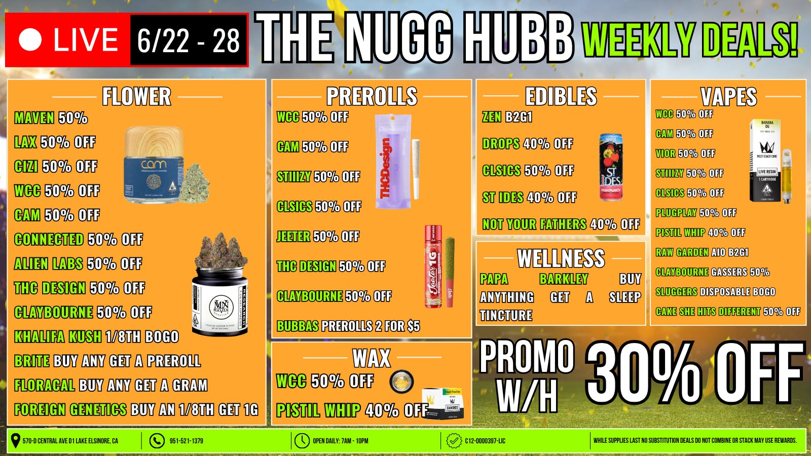 The Nugg Hubb The Nugg Hubb Weekly Deals!