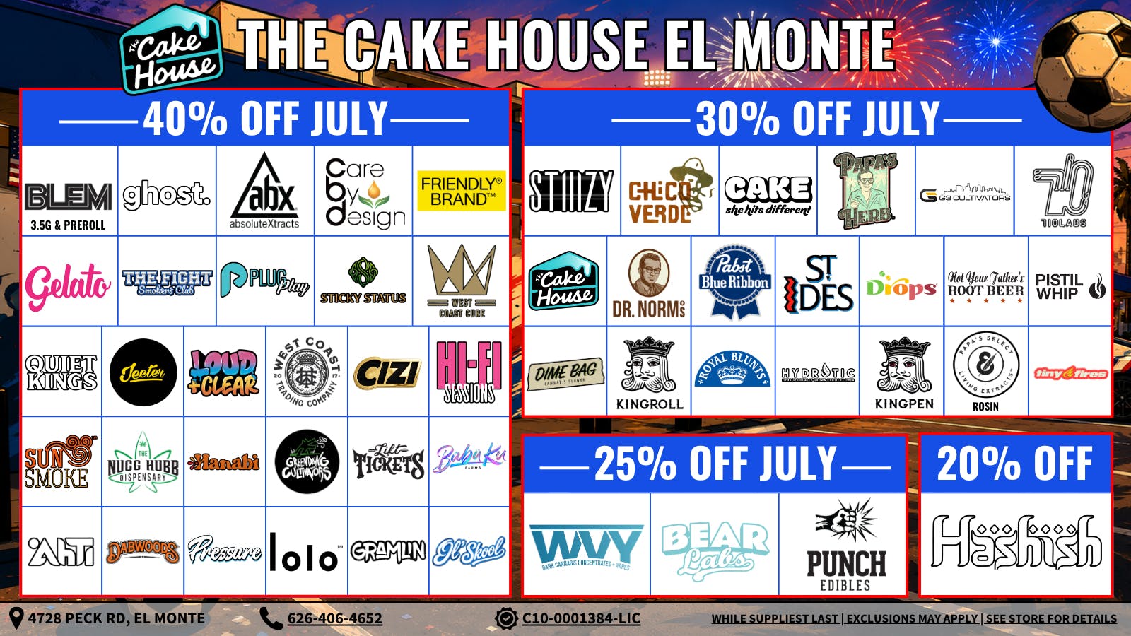 The Cake House - El Monte *NOW OPEN* TCH El Monte July Specials!
