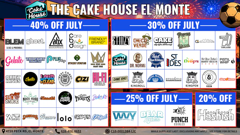 The Cake House - El Monte *NOW OPEN* TCH El Monte July Specials!