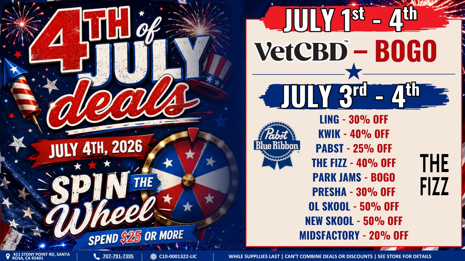 The Cake House - Santa Rosa TCH Santa Rosa 4th of July deals!