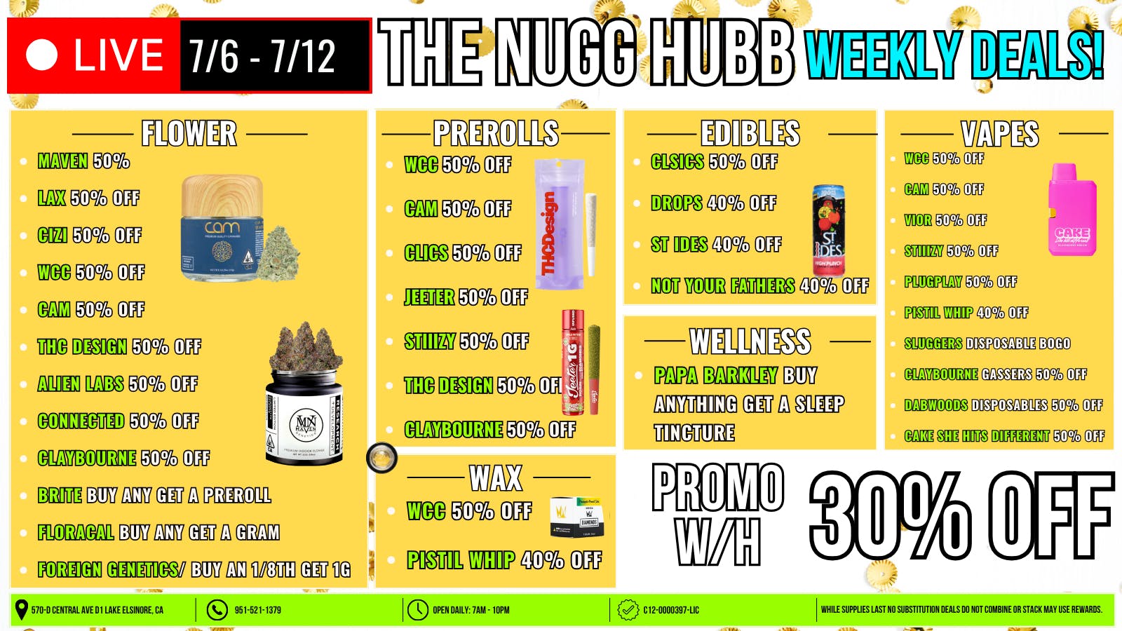 The Nugg Hubb The Nugg Hubb Weekly Deals!