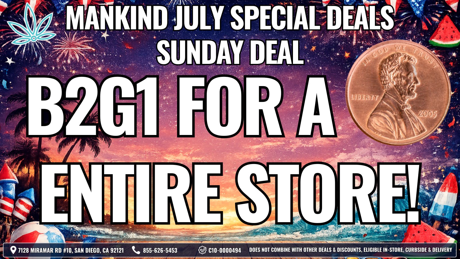 Mankind Dispensary Sunday B2G1 For a Penny