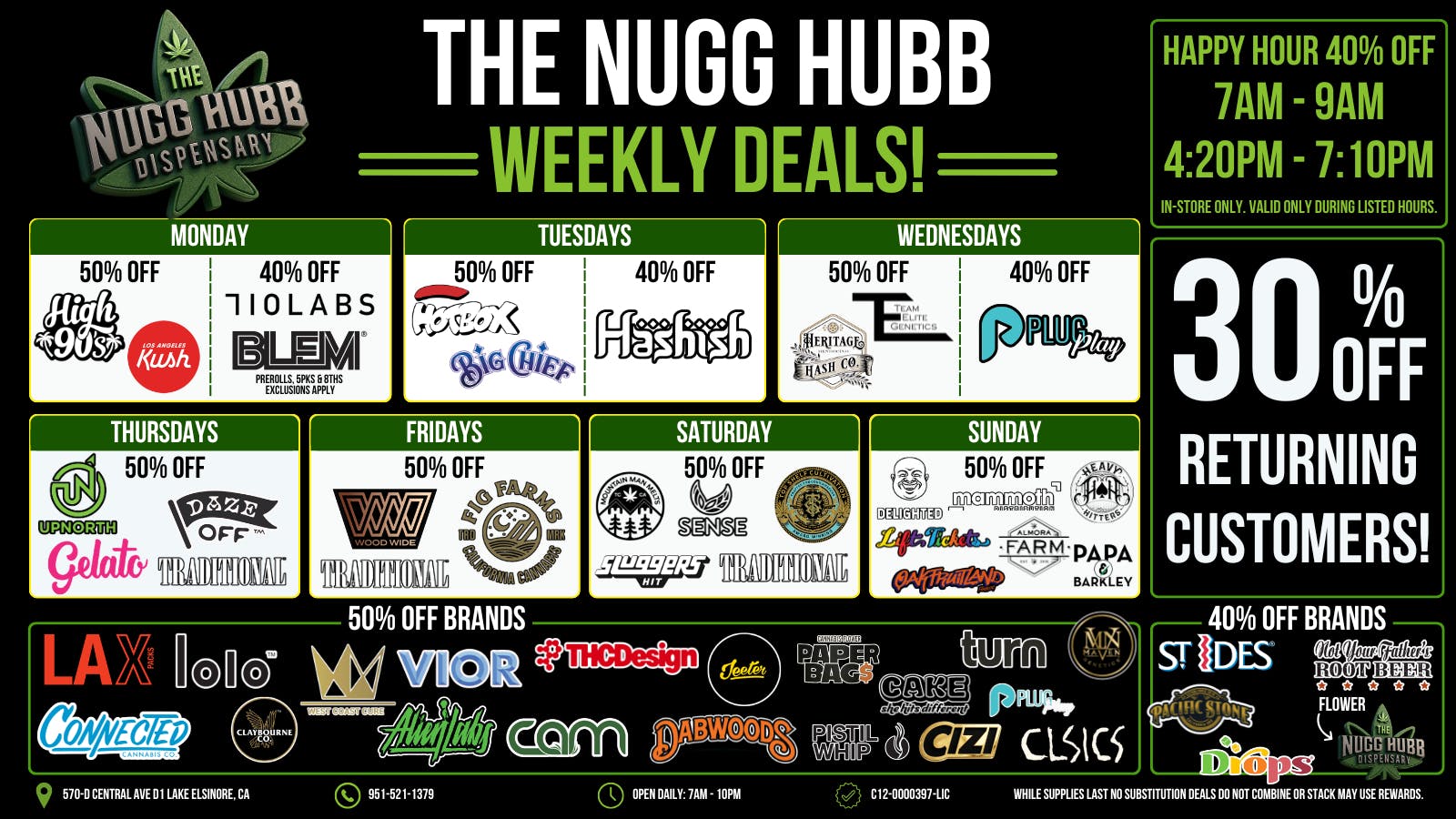 The Nugg Hubb The Nugg Hubb Weekly Deals!