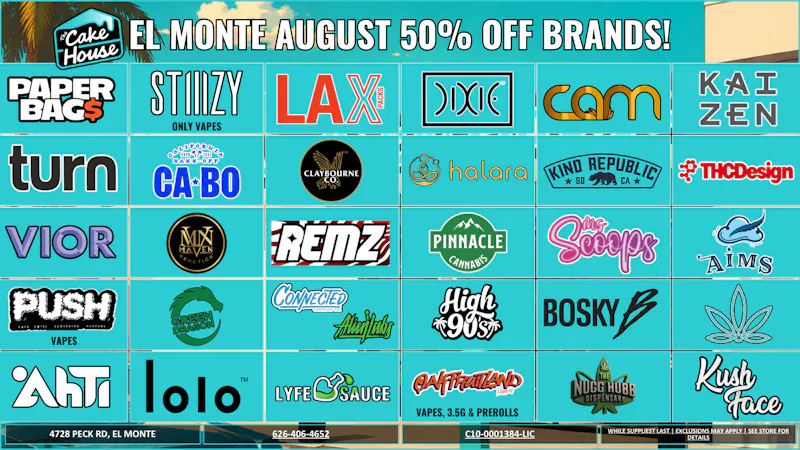 The Cake House - El Monte *NOW OPEN* TCH El Monte August Deals!