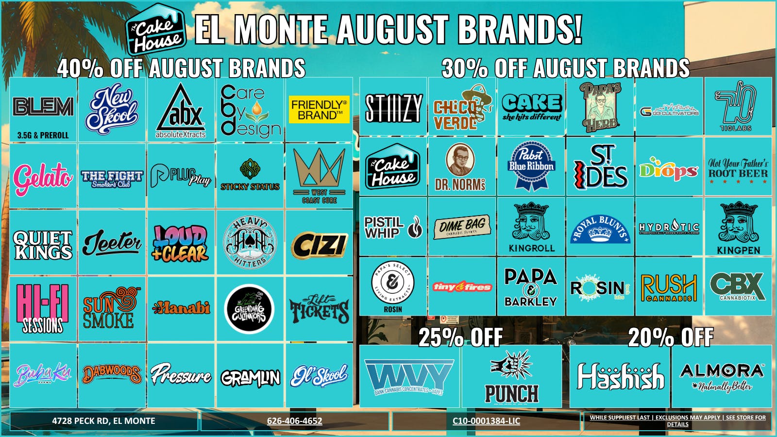 The Cake House - El Monte *NOW OPEN* TCH El Monte August Specials!