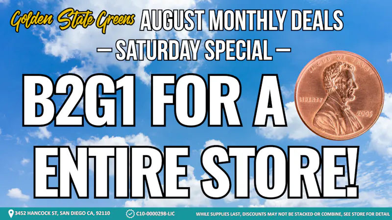 The Cake House Point Loma Saturday Special B2G1 For a Penny!