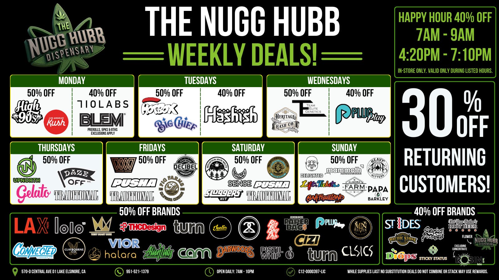 The Nugg Hubb The Nugg Hubb Weekly Deals!