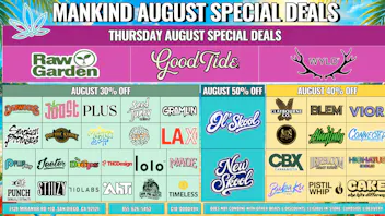 Mankind Delivery Thursday Specials 30% Off Brands!