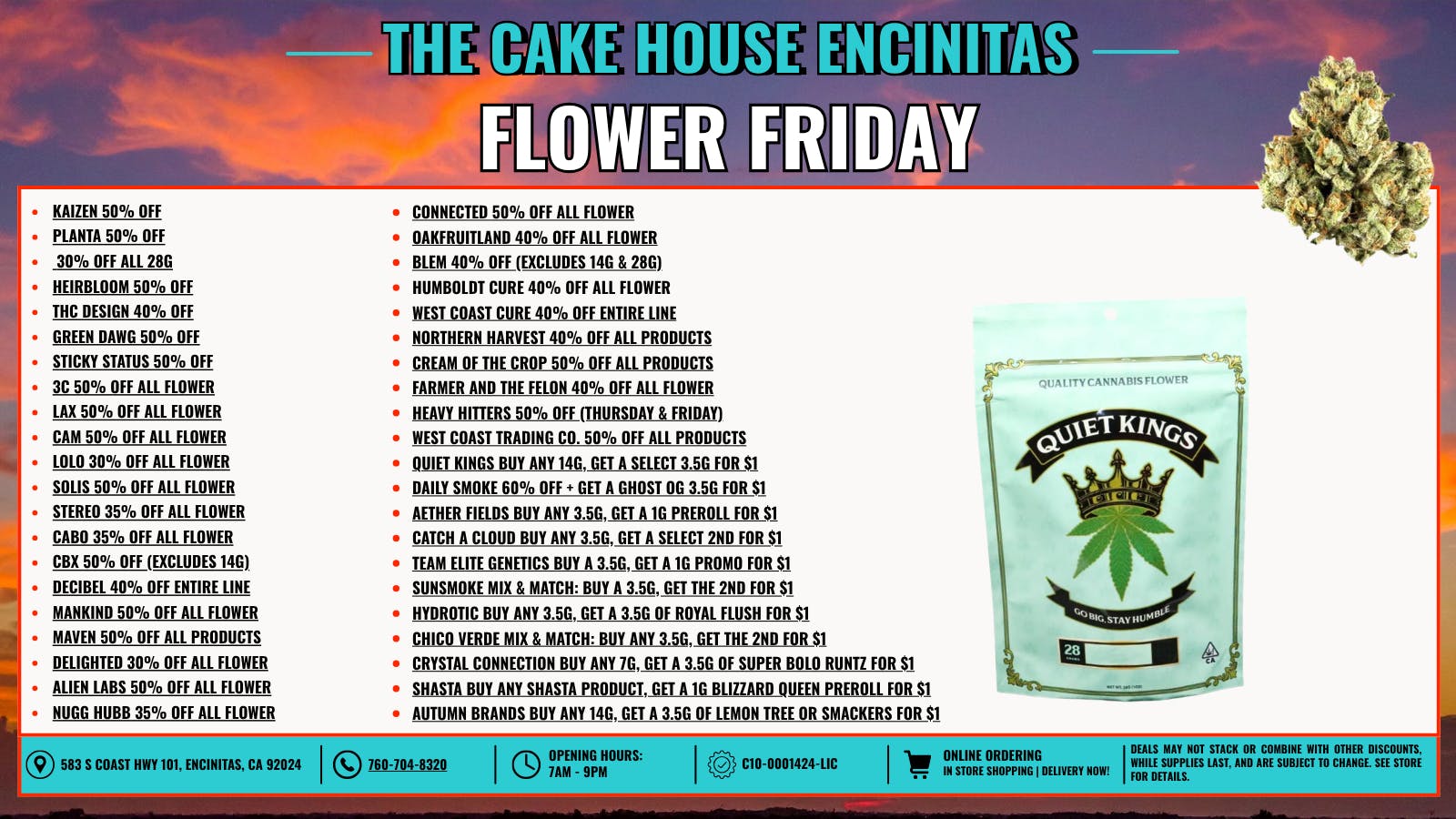 The Cake House - Encinitas Friday Exclusive Deals + 45% OFF FTP