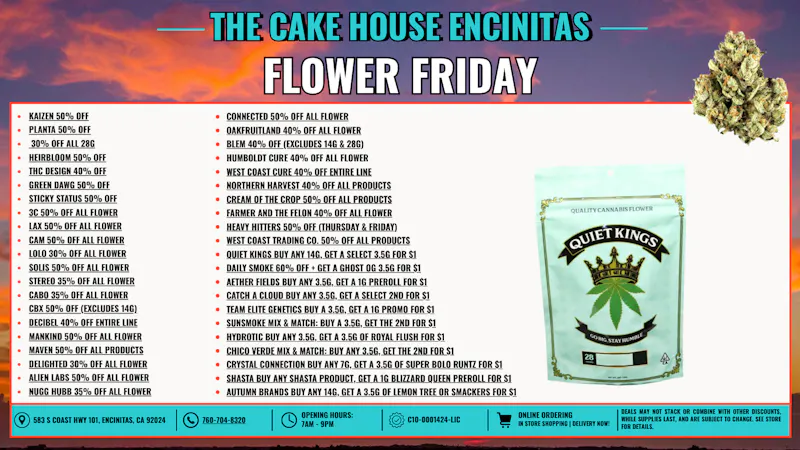 The Cake House - Encinitas Friday Exclusive Deals + 45% OFF FTP