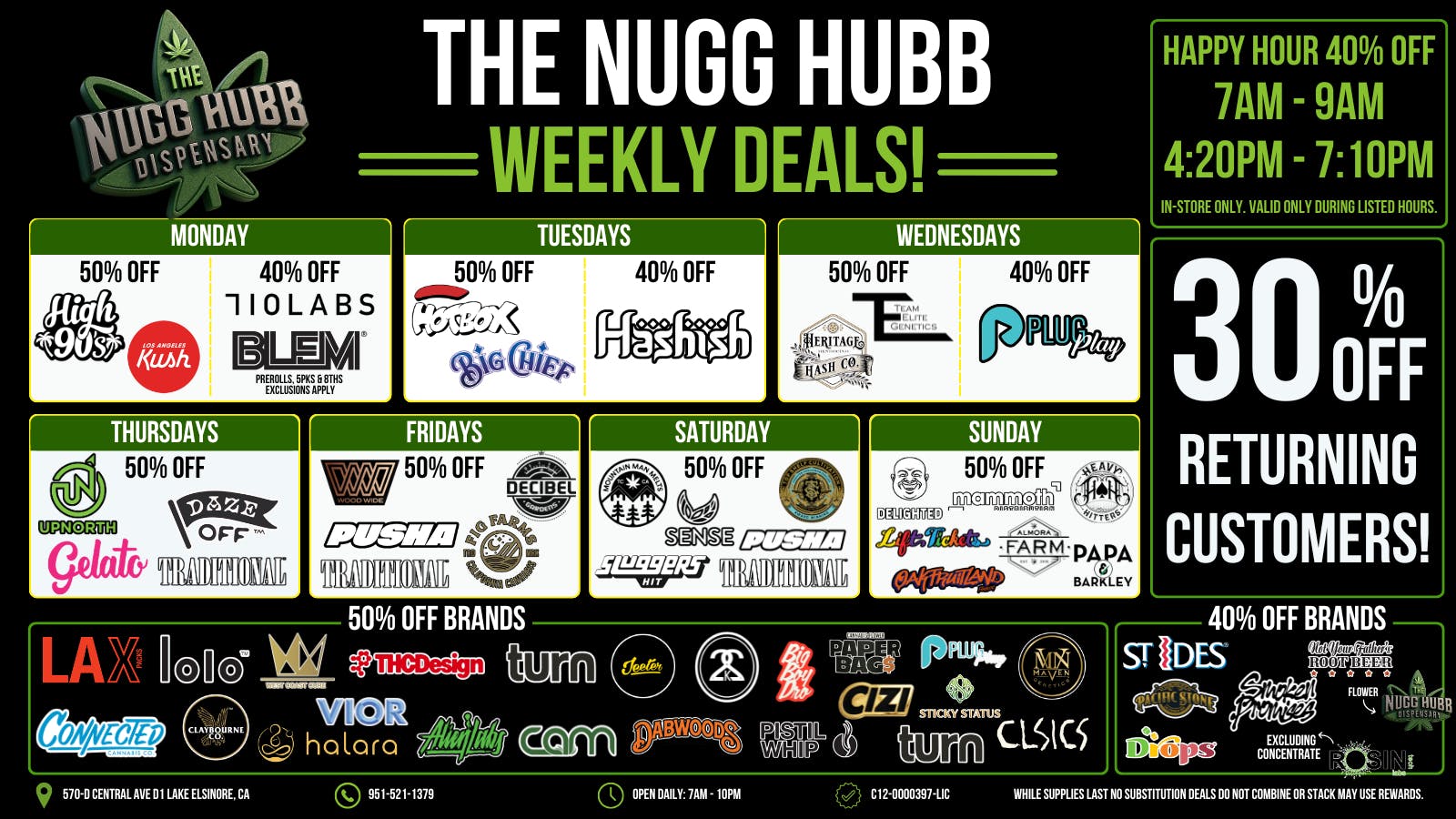 The Nugg Hubb The Nugg Hubb Weekly Deals!