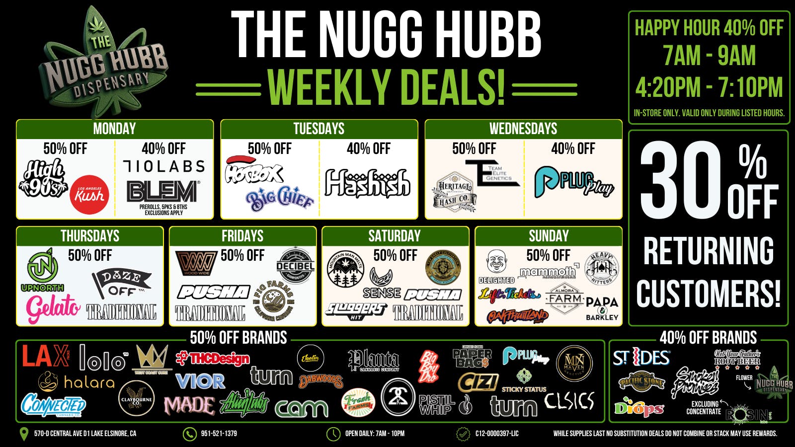 The Nugg Hubb The Nugg Hubb Weekly Deals!