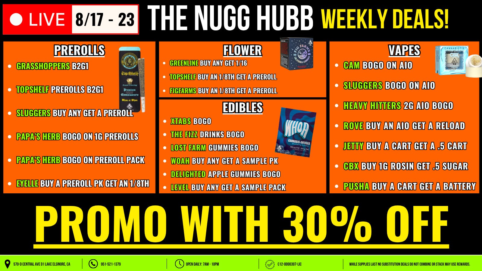 The Nugg Hubb The Nugg Hubb Weekly Deals!