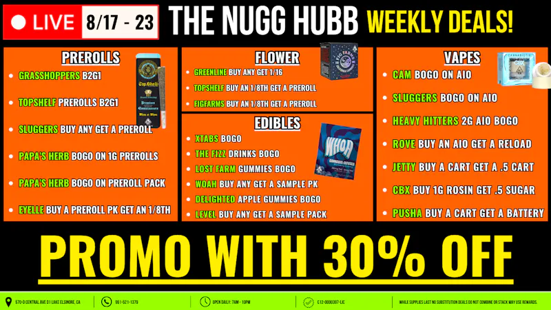 The Nugg Hubb The Nugg Hubb Weekly Deals!