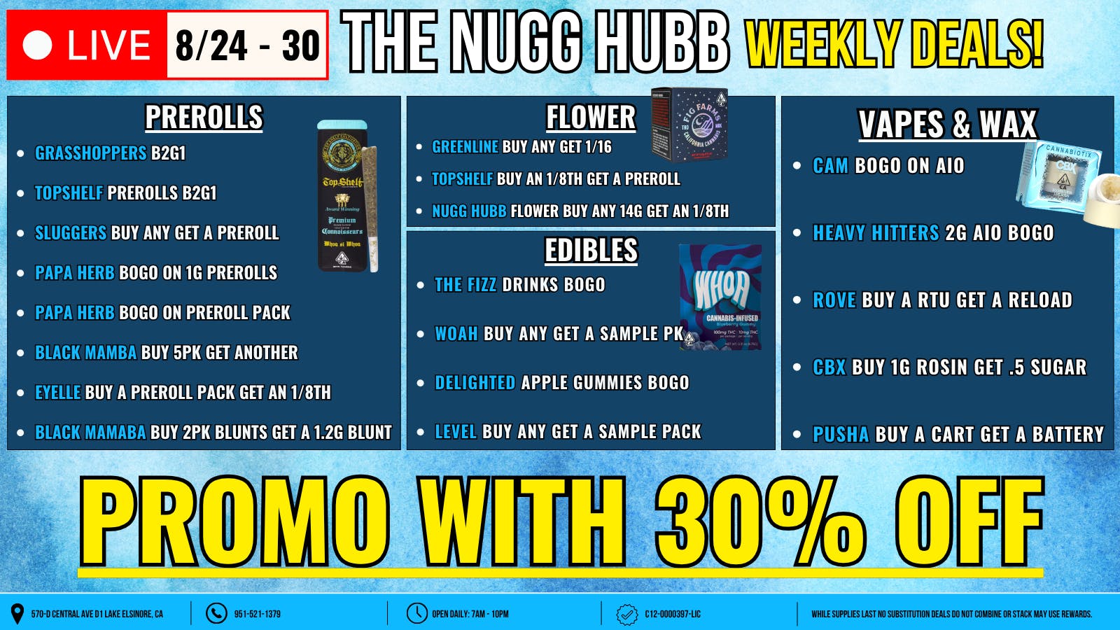 The Nugg Hubb The Nugg Hubb Weekly Deals!