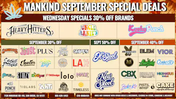 Mankind Delivery Wednesday Specials 30% Off Brands!