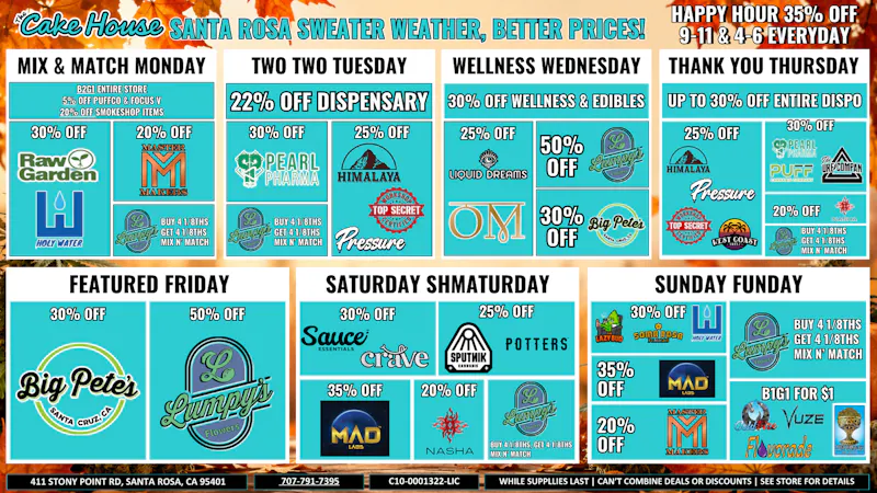 The Cake House - Santa Rosa TCH Santa Rosa Daily Deals!