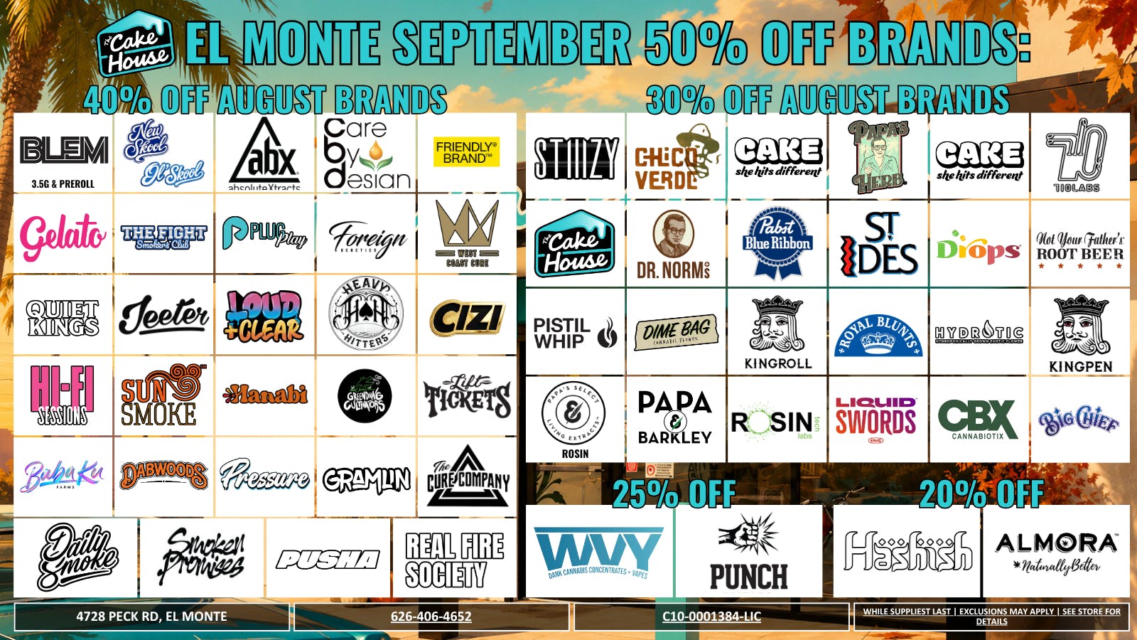 The Cake House - El Monte *NOW OPEN* TCH El Monte September Specials!