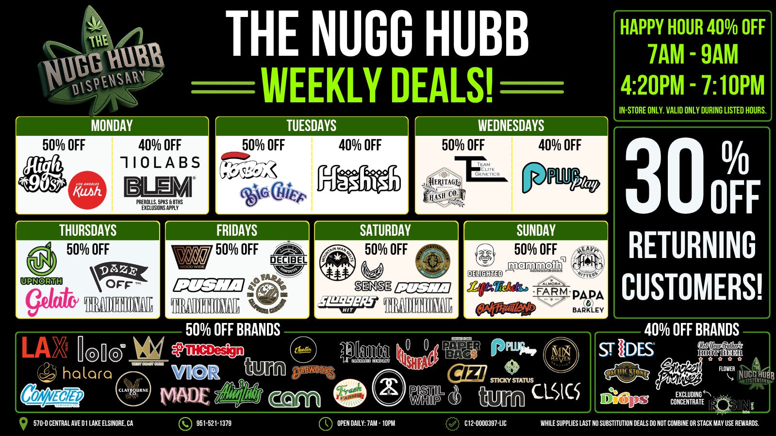The Nugg Hubb The Nugg Hubb Weekly Deals!