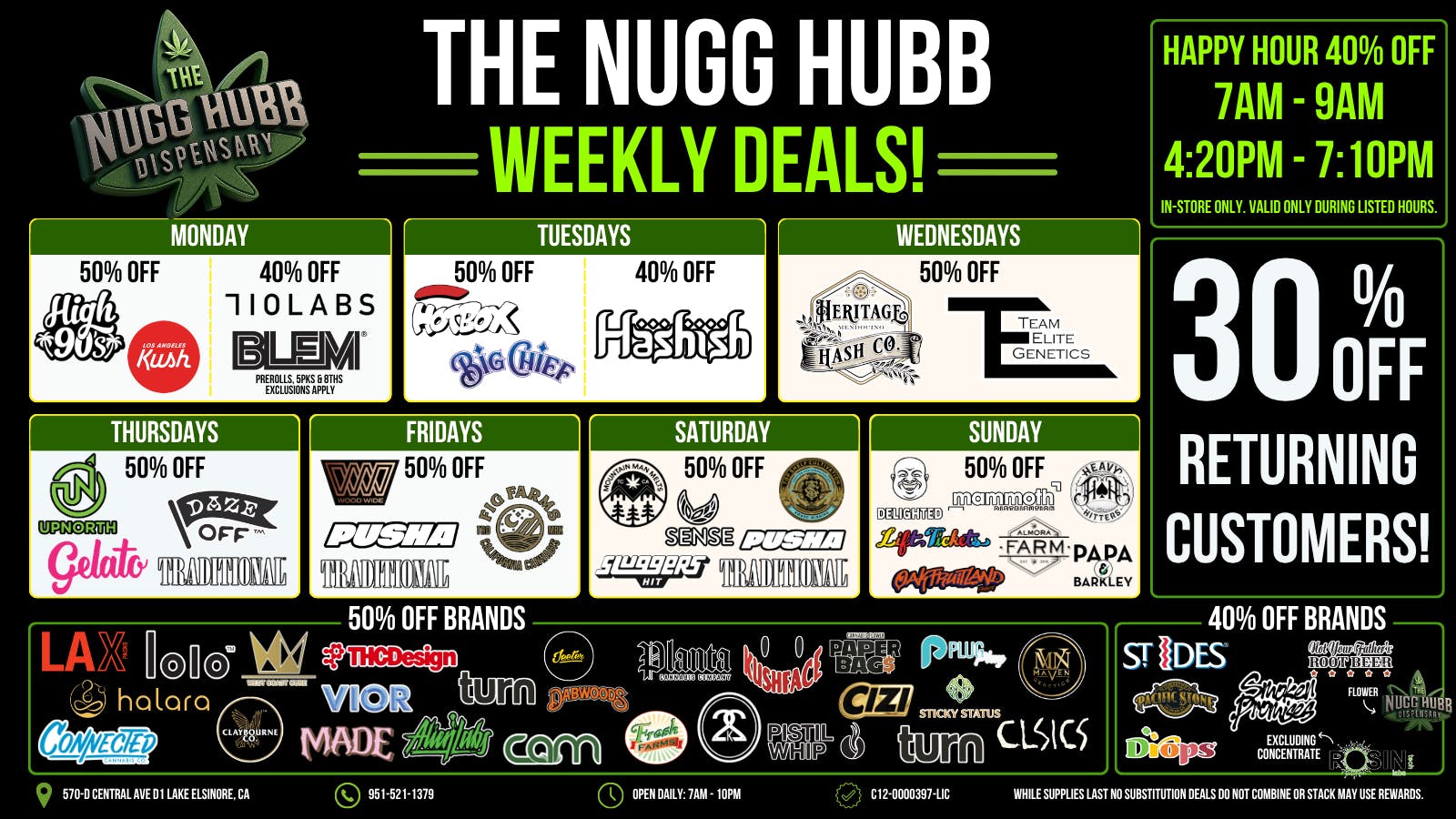 The Nugg Hubb The Nugg Hubb Weekly Deals!