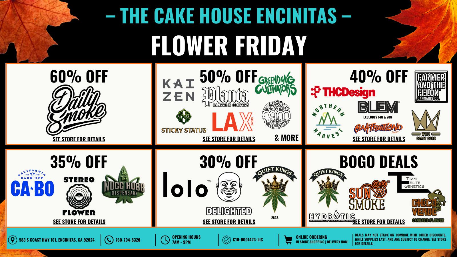 The Cake House - Encinitas Friday Exclusive Deals + 45% OFF FTP