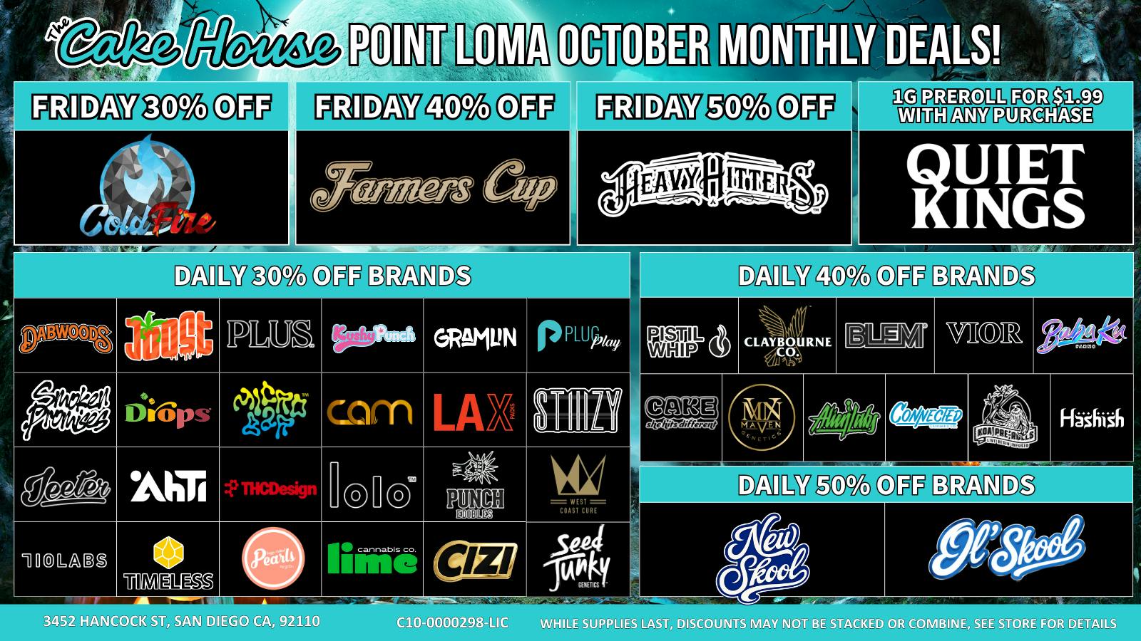 The Cake House - Gaslamp FRIDAY BRAND DEALS | 30% OFF
