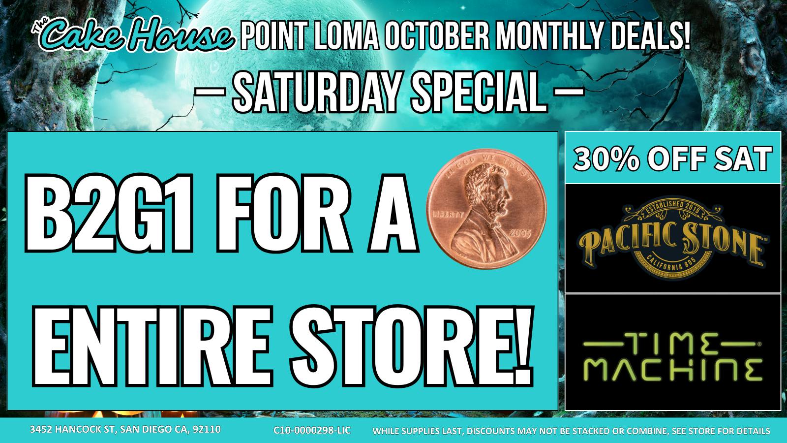 The Cake House - Ocean Beach SATURDAY BRAND DEALS | 30% OFF