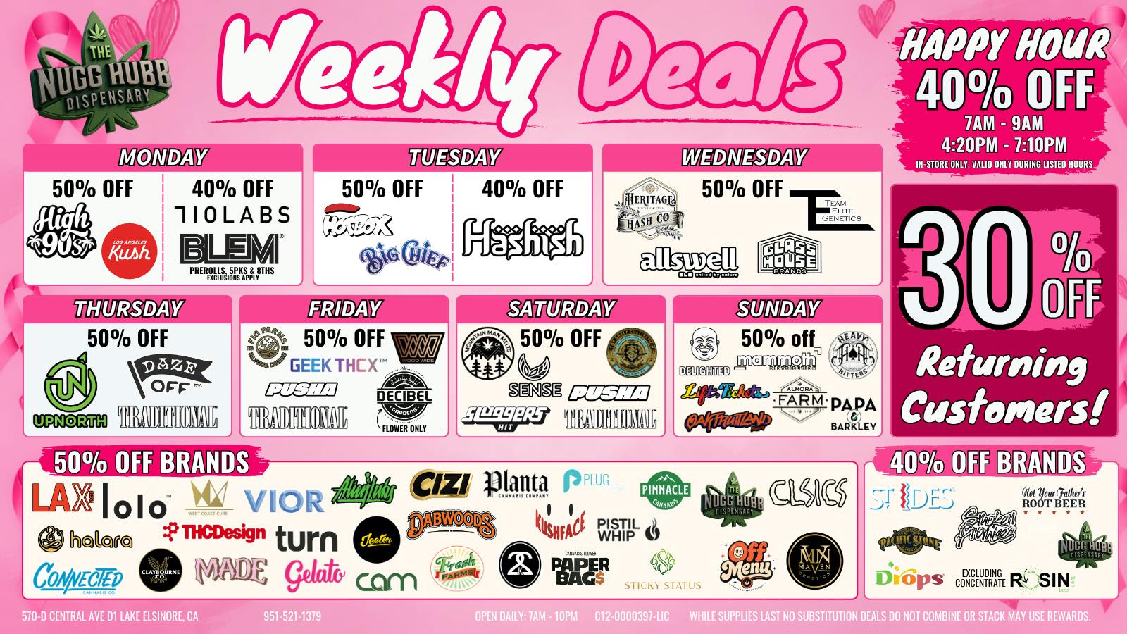 The Nugg Hubb The Nugg Hubb Weekly Deals!