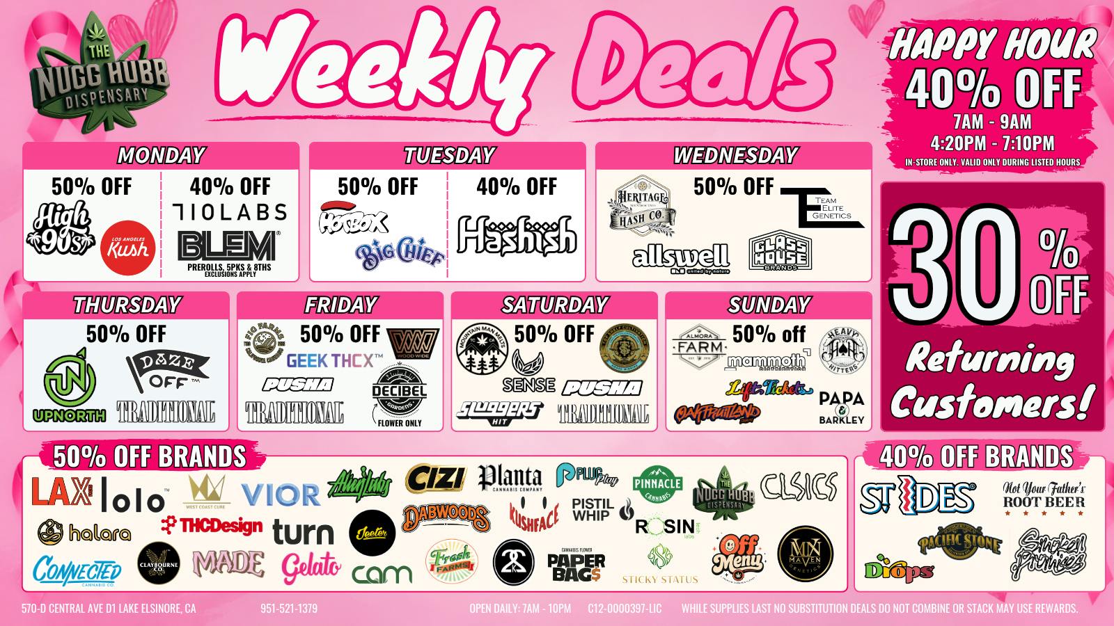 The Nugg Hubb The Nugg Hubb Weekly Deals!