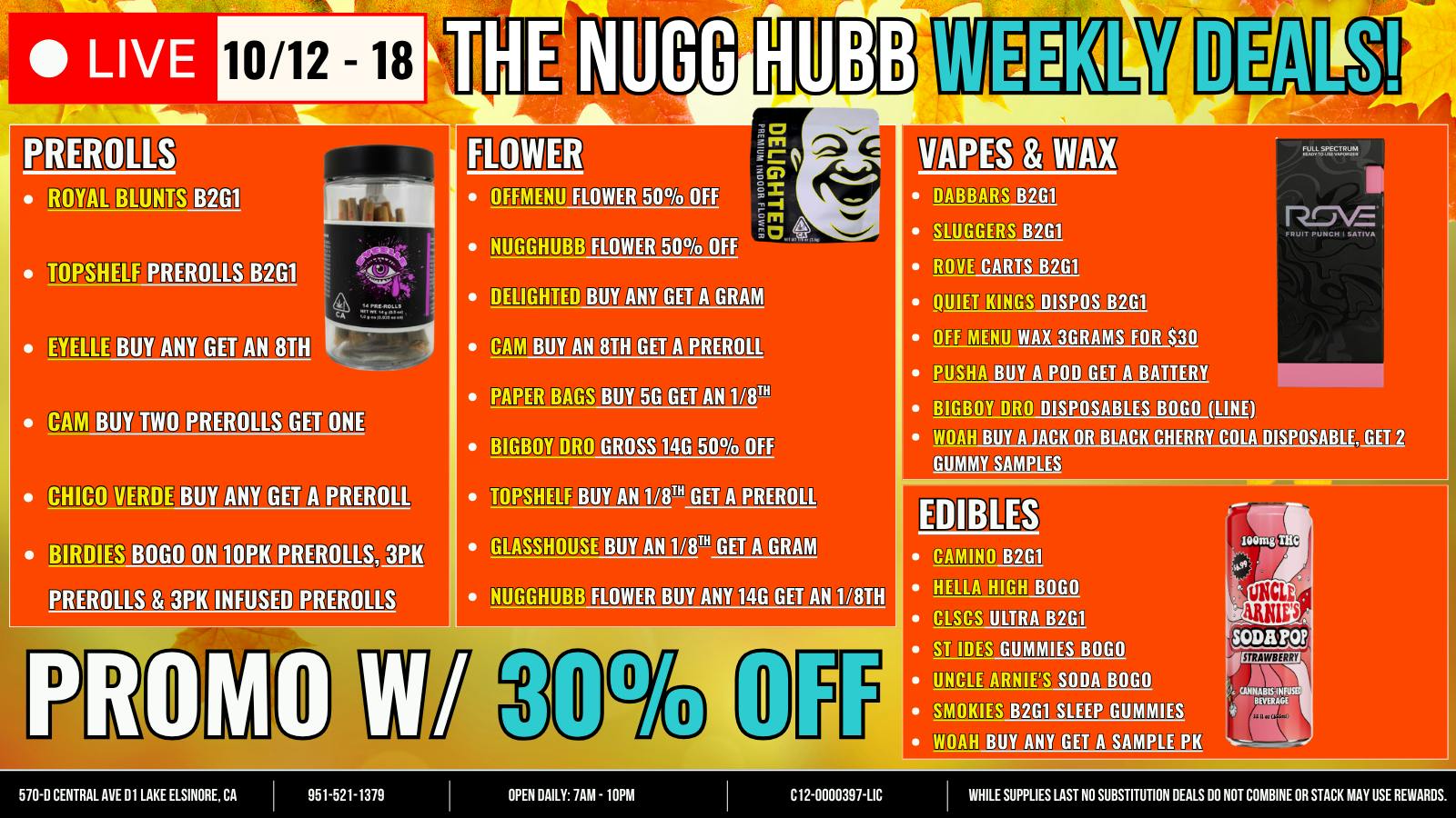 The Nugg Hubb THE NUGG HUBB DEALS + PROMO | SAVE 30% OFF!
