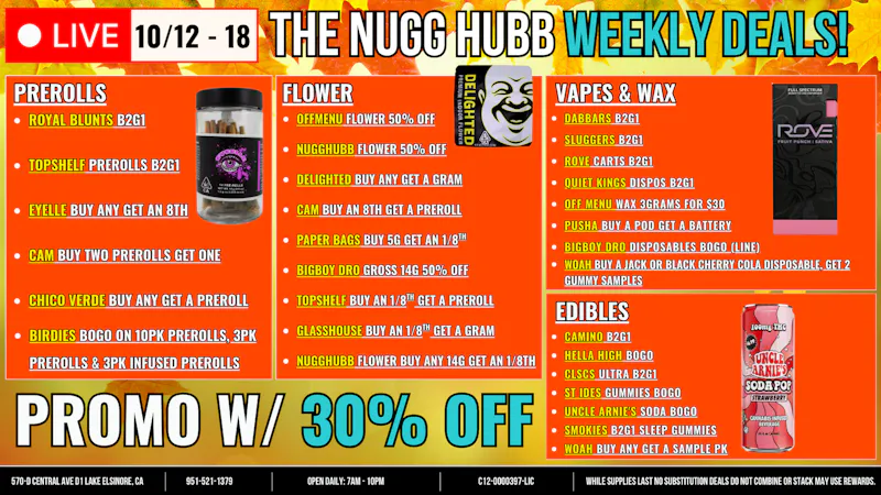 The Nugg Hubb THE NUGG HUBB DEALS + PROMO | SAVE 30% OFF!