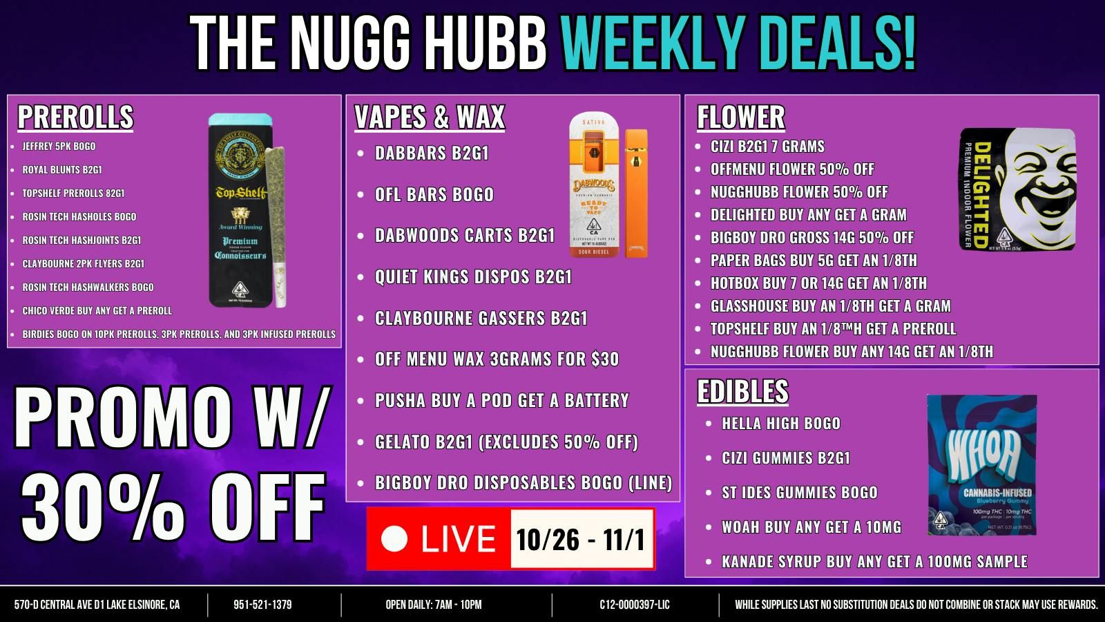 The Nugg Hubb THE NUGG HUBB DEALS + PROMO | SAVE 30% OFF!
