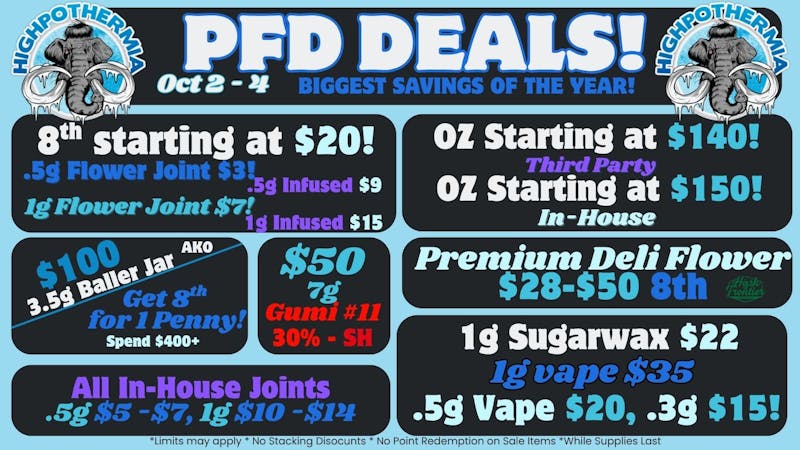 Highpothermia HUGE PFD SALE 20-40% OFF!!